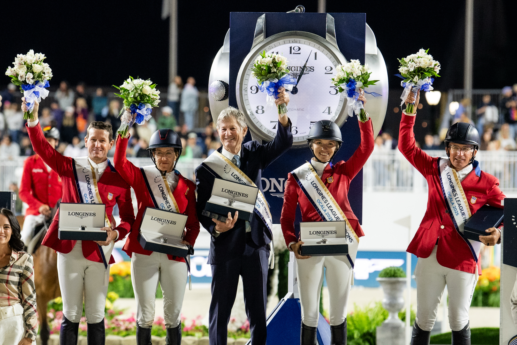 Historic victory for the USA at the Longines League of Nations™ 2025 in Ocala